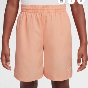 Nike Boys Dri-Fit Apricot/ Peach Shorts NWT